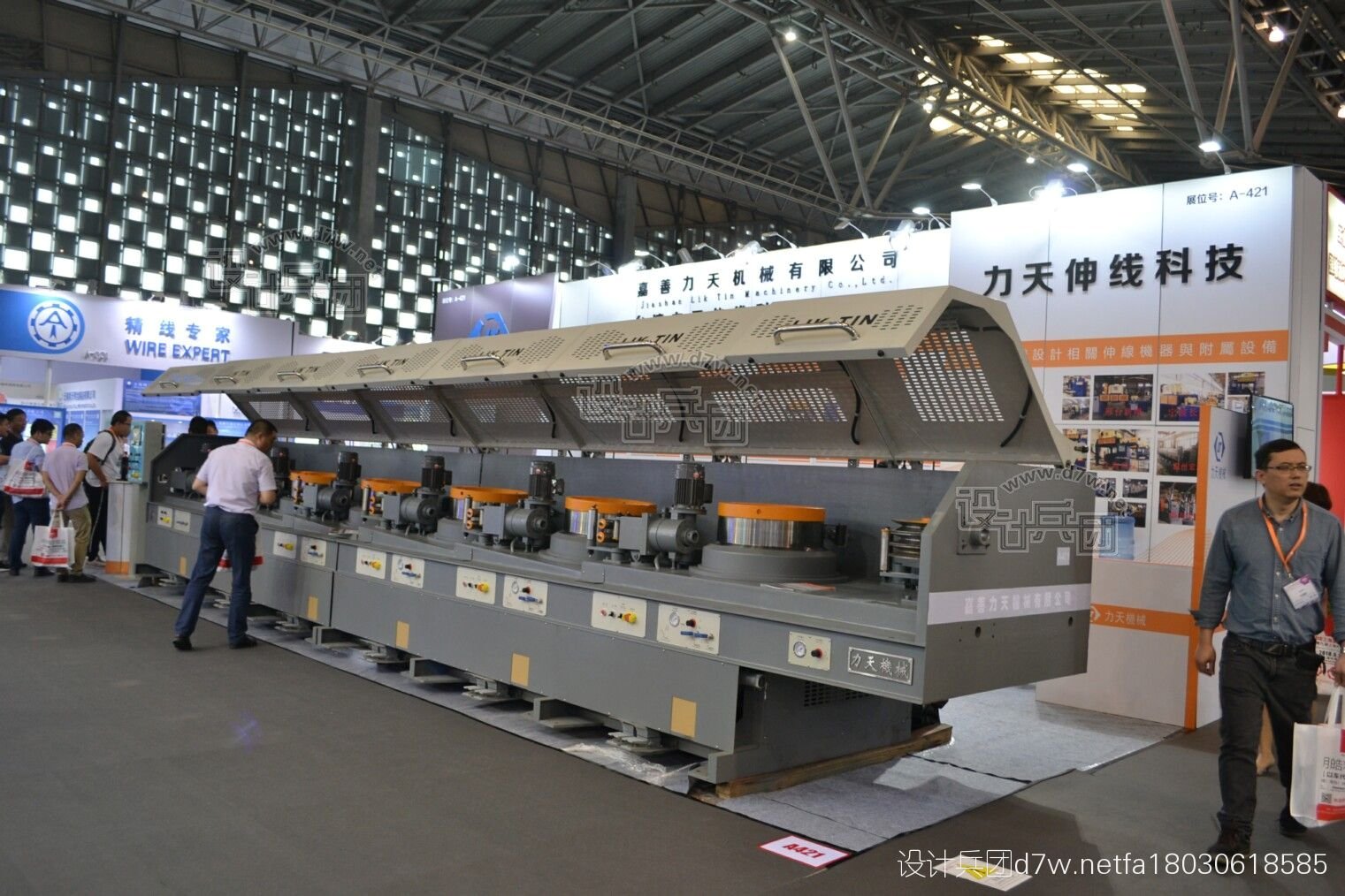 力天機械&mdash;&mdash;2017上海緊固件專業(yè)展 - 設(shè)計兵團_展廳_博物館設(shè)計_展覽